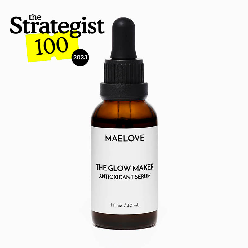 Glow Maker, Vitamin C Serum with Ferulic & Hyaluronic Acid & Maelove Skincare