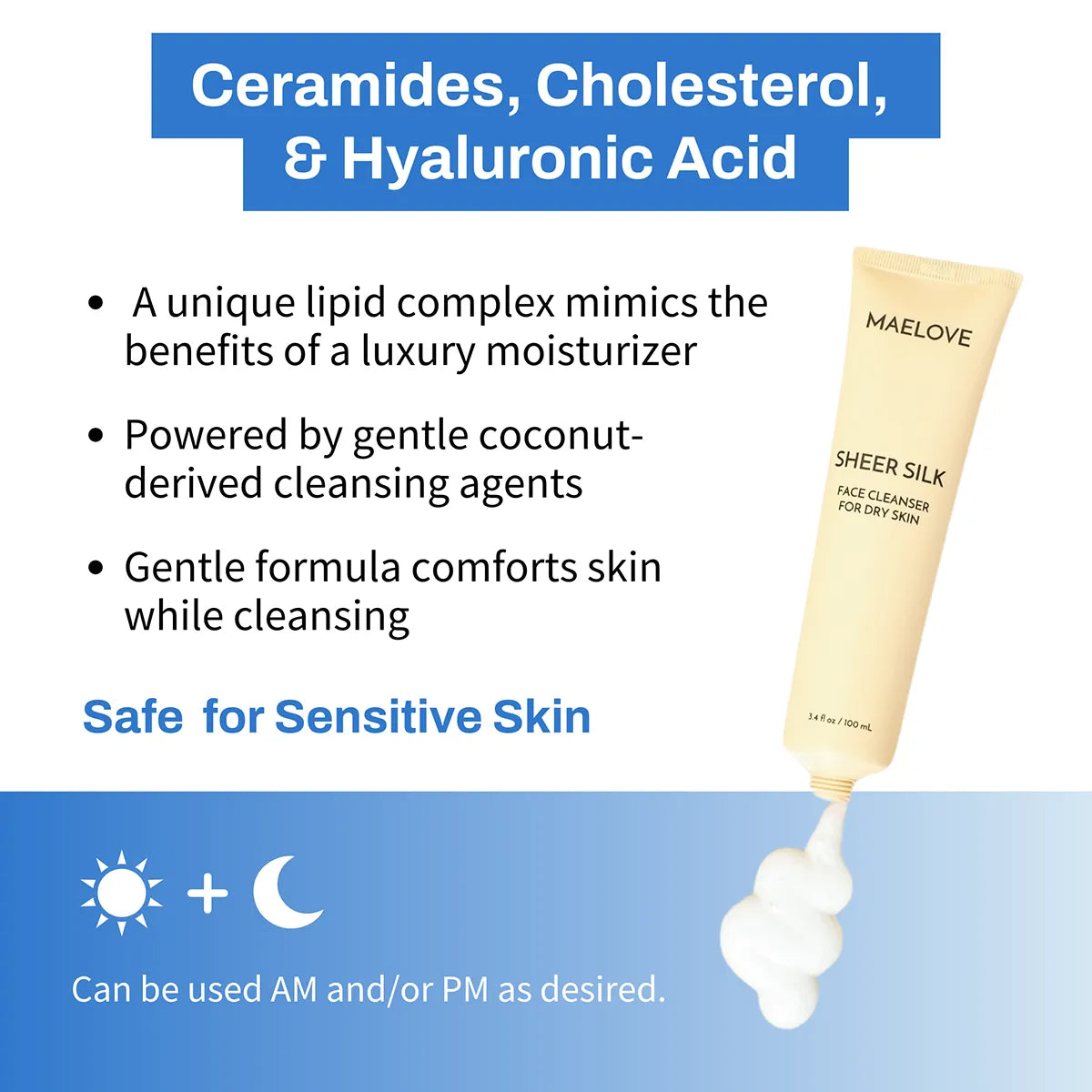 Sheer Silk Ceramide Cleanser