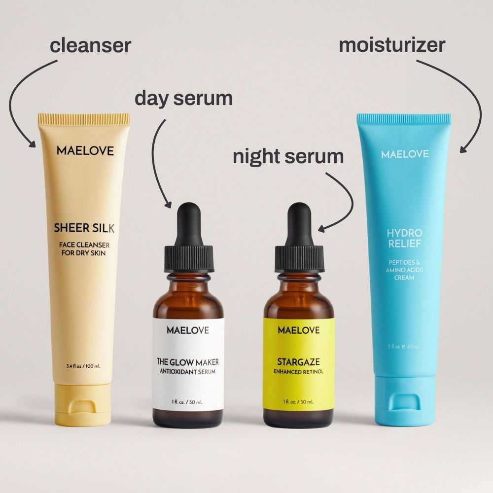 5-Minute Dermatologist Routine & Maelove Skincare