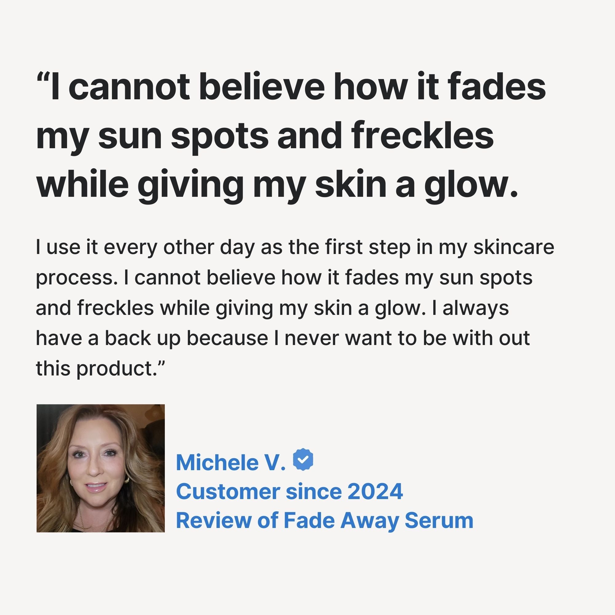 Fade Away Brightening Serum