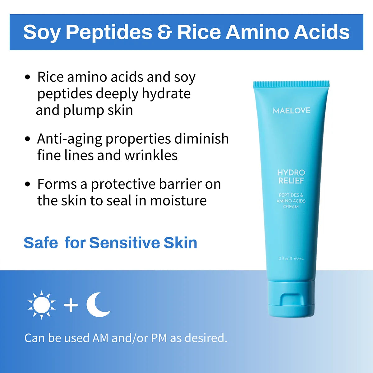 Powered by Peptide Duo  Maelove Skincare